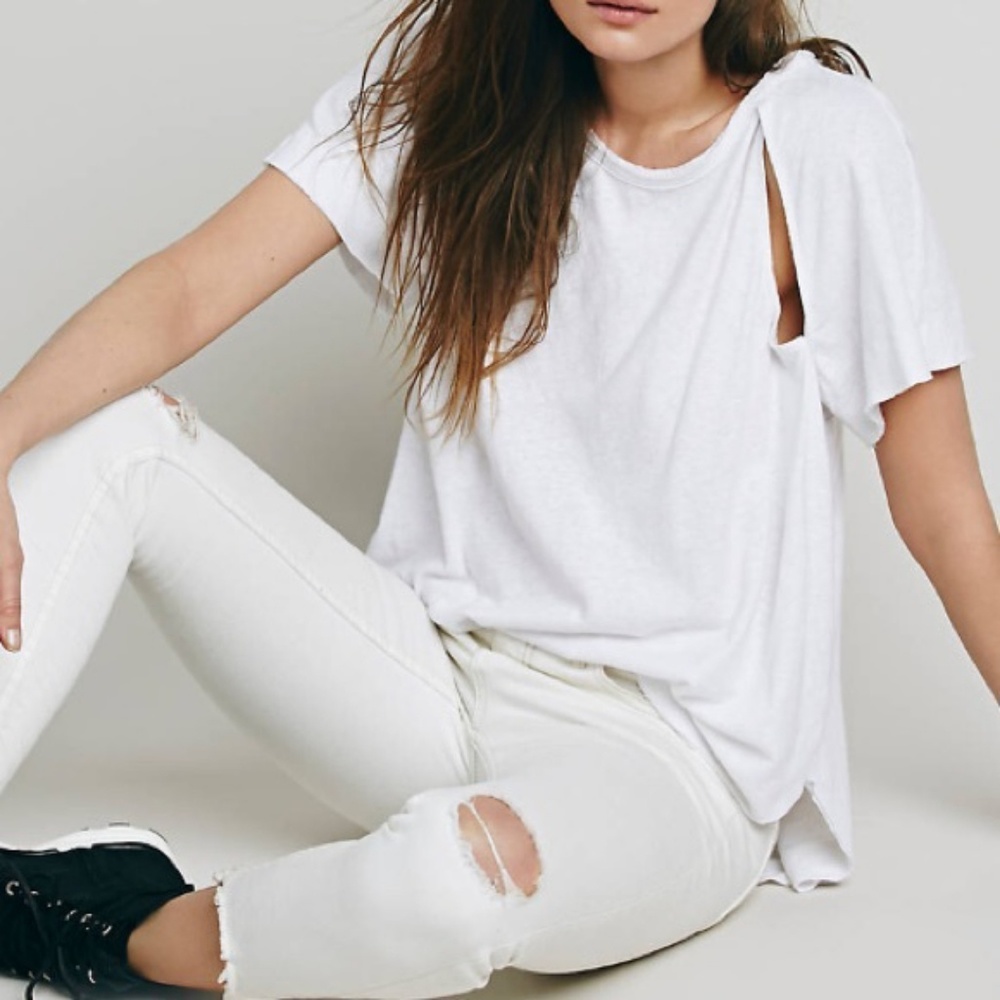 Free People Crescent Moon Tee